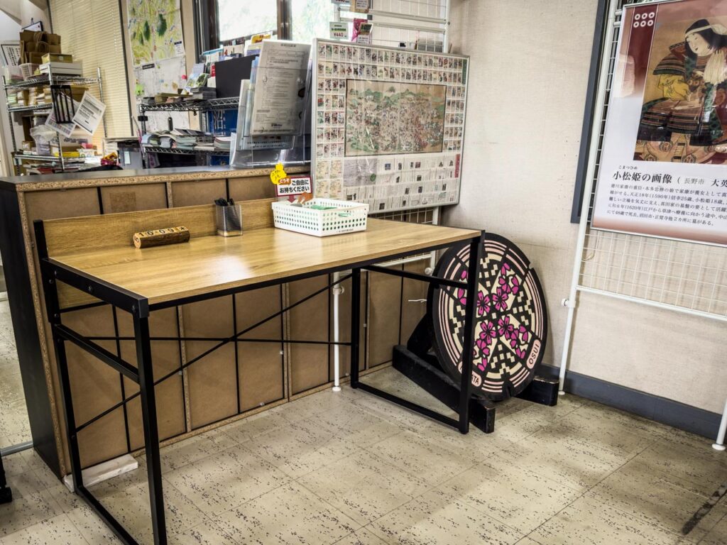 沼田市デザインマンホール蓋の設置場所